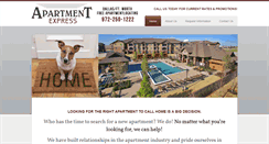 Desktop Screenshot of apartmentexpress.net